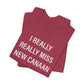 I Really Really Miss New Canaan Unisex Jersey Short Sleeve Tee