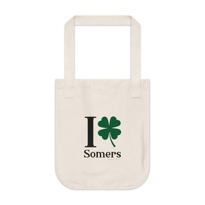 I Clover Somers Organic Canvas Tote Bag