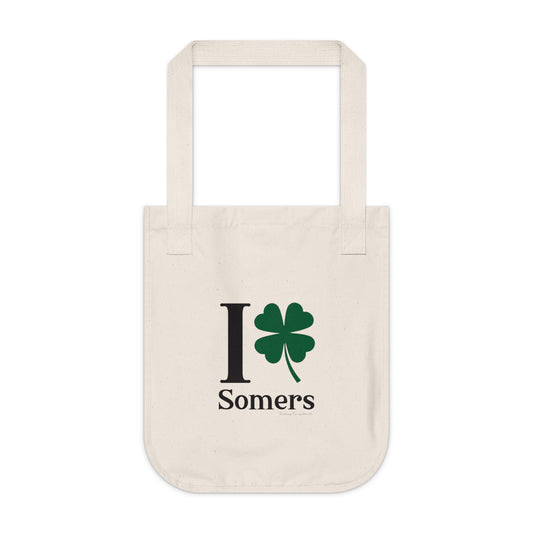 I Clover Somers Organic Canvas Tote Bag