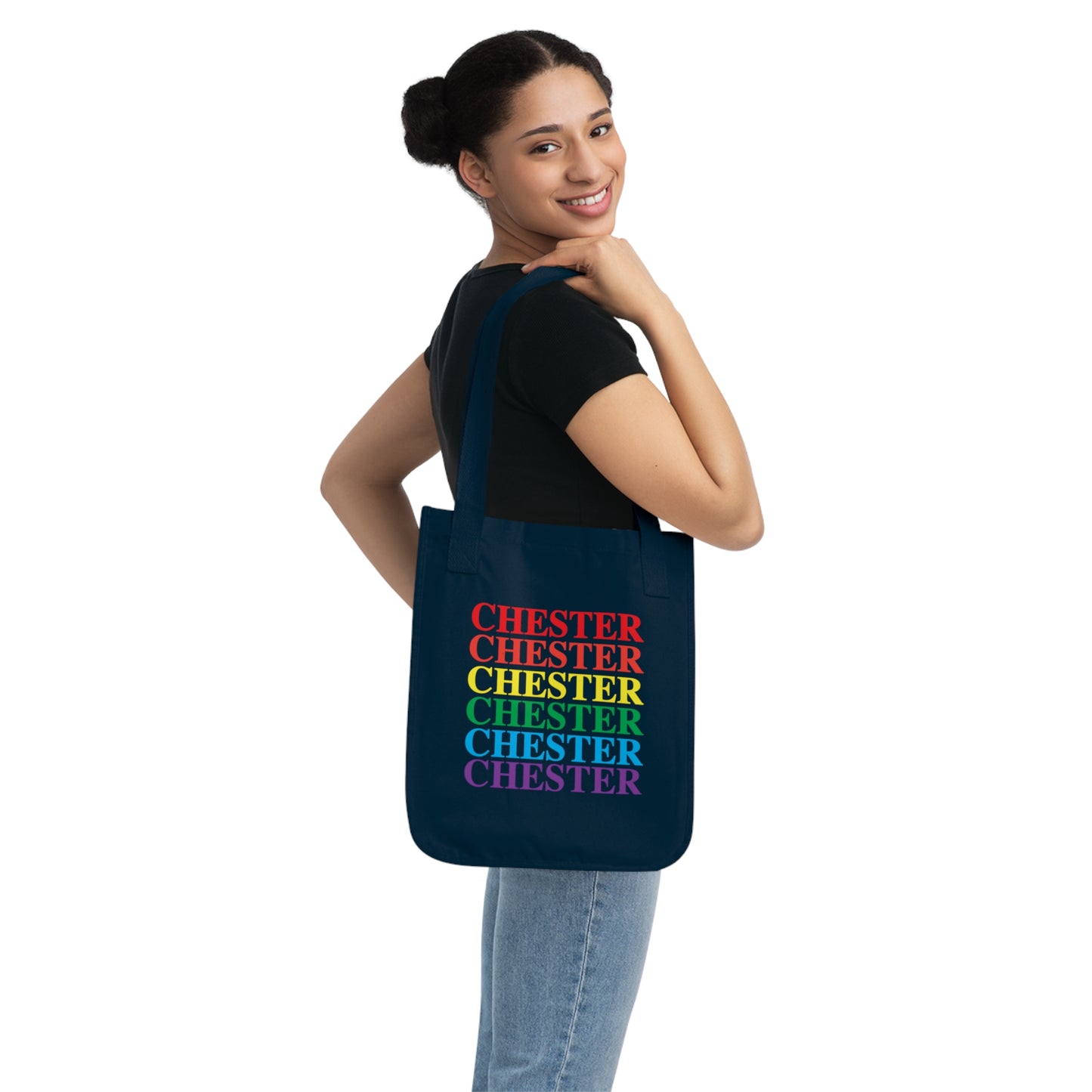 Chester Pride Organic Canvas Tote Bag