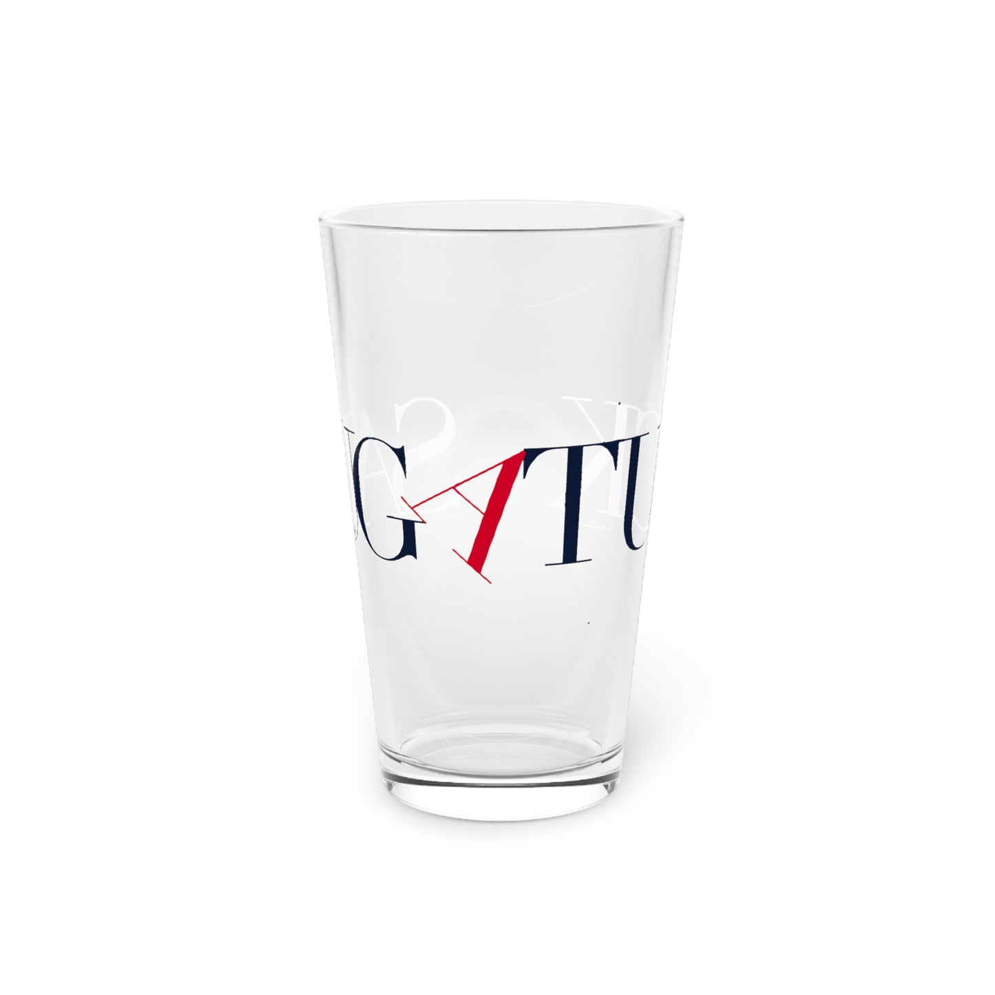 41 Tilt Saugatuck Pint Glass, 16oz
