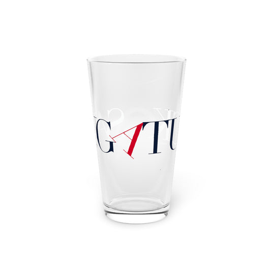 41 Tilt Saugatuck Pint Glass, 16oz