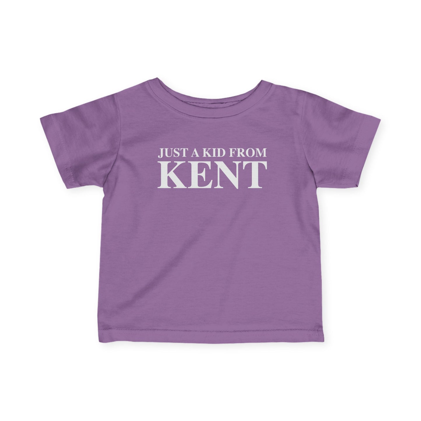 Just a kid from Kent Infant Fine Jersey T-Shirt