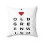 Old Greenwich Vision Spun Polyester Square Pillow