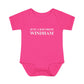 Just a kid from Windham Infant Baby Rib Bodysuit