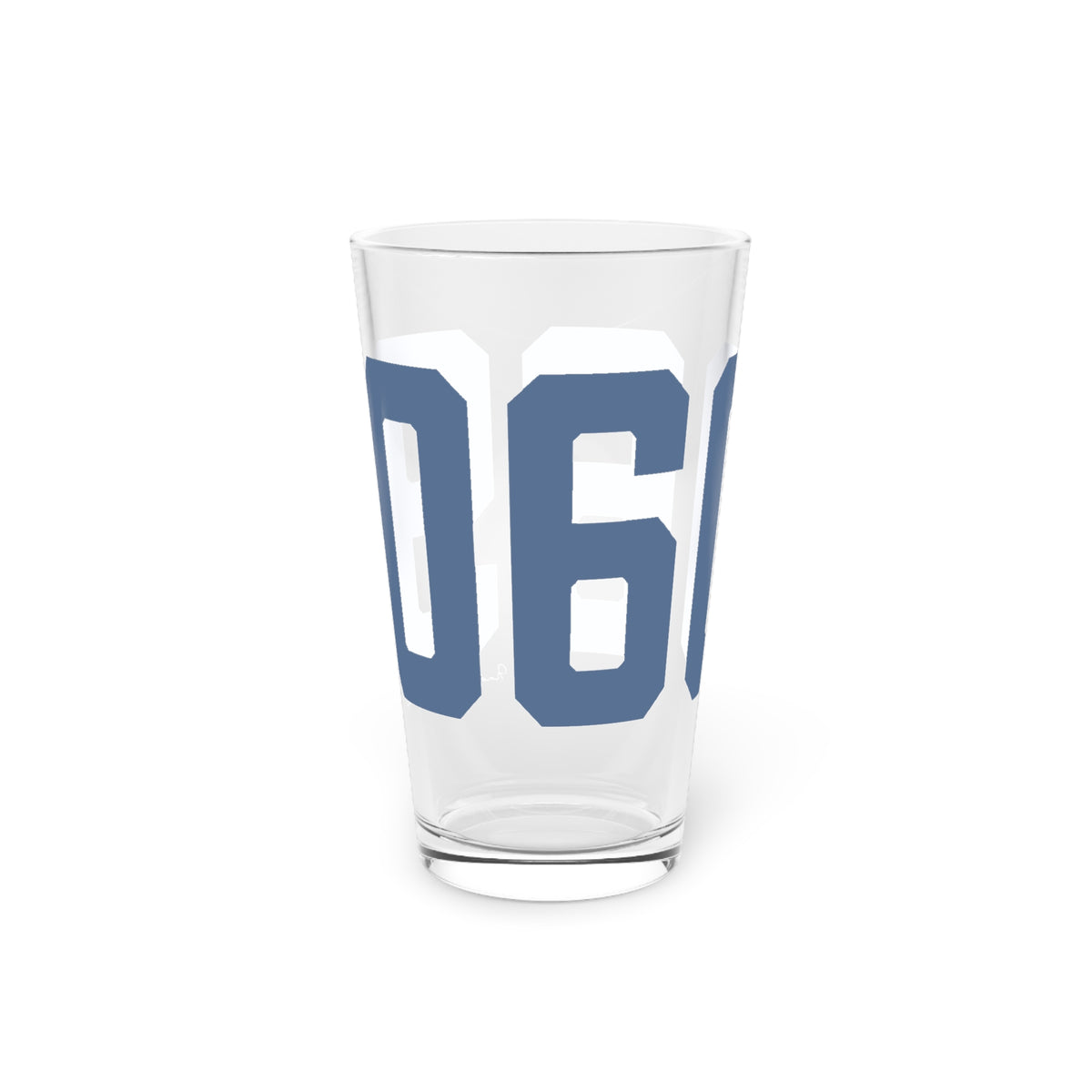 06069 Sharon Connecticut Zip Code Pint Glass, 16oz