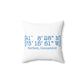 Fairfield Coordinates Spun Polyester Square Pillow