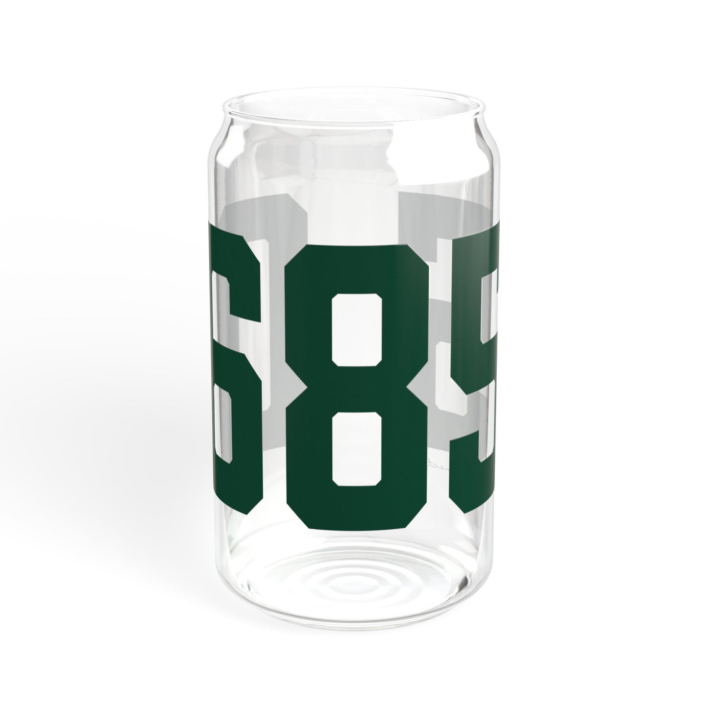 06855 Norwalk Connecticut Zip Code Sipper Glass, 16oz