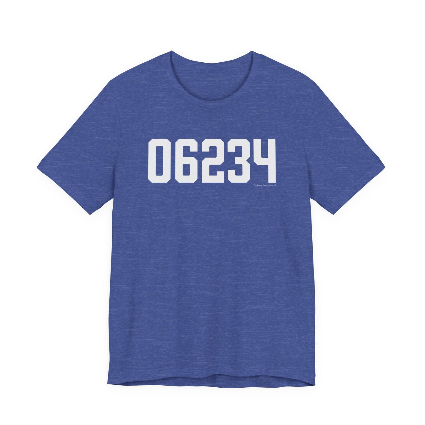 06234 Brooklyn CT Zip Code Unisex Jersey Short Sleeve T-Shirt