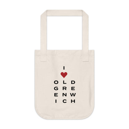 Old Greenwich Vision Organic Canvas Tote Bag