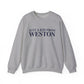 Just a kid from Weston Unisex Heavy Blend™ Crewneck Sweatshirt