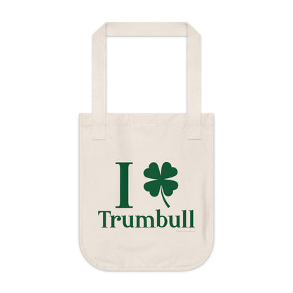I Clover Trumbull Organic Canvas Tote Bag