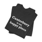 Canterbury is My Happy Place Unisex Jersey Short Sleeve T-Shirt