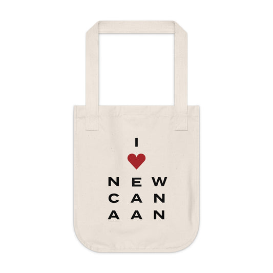New Canaan Vision Organic Canvas Tote Bag