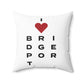 Bridgeport Vision Spun Polyester Square Pillow