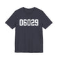06029 Ellington CT Zip Code Unisex Jersey Short Sleeve T-Shirt
