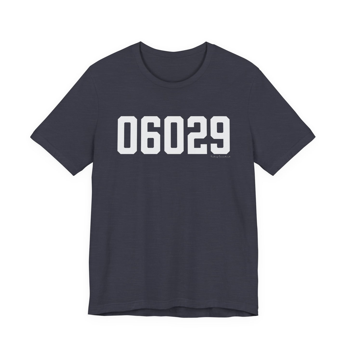 06029 Ellington CT Zip Code Unisex Jersey Short Sleeve T-Shirt