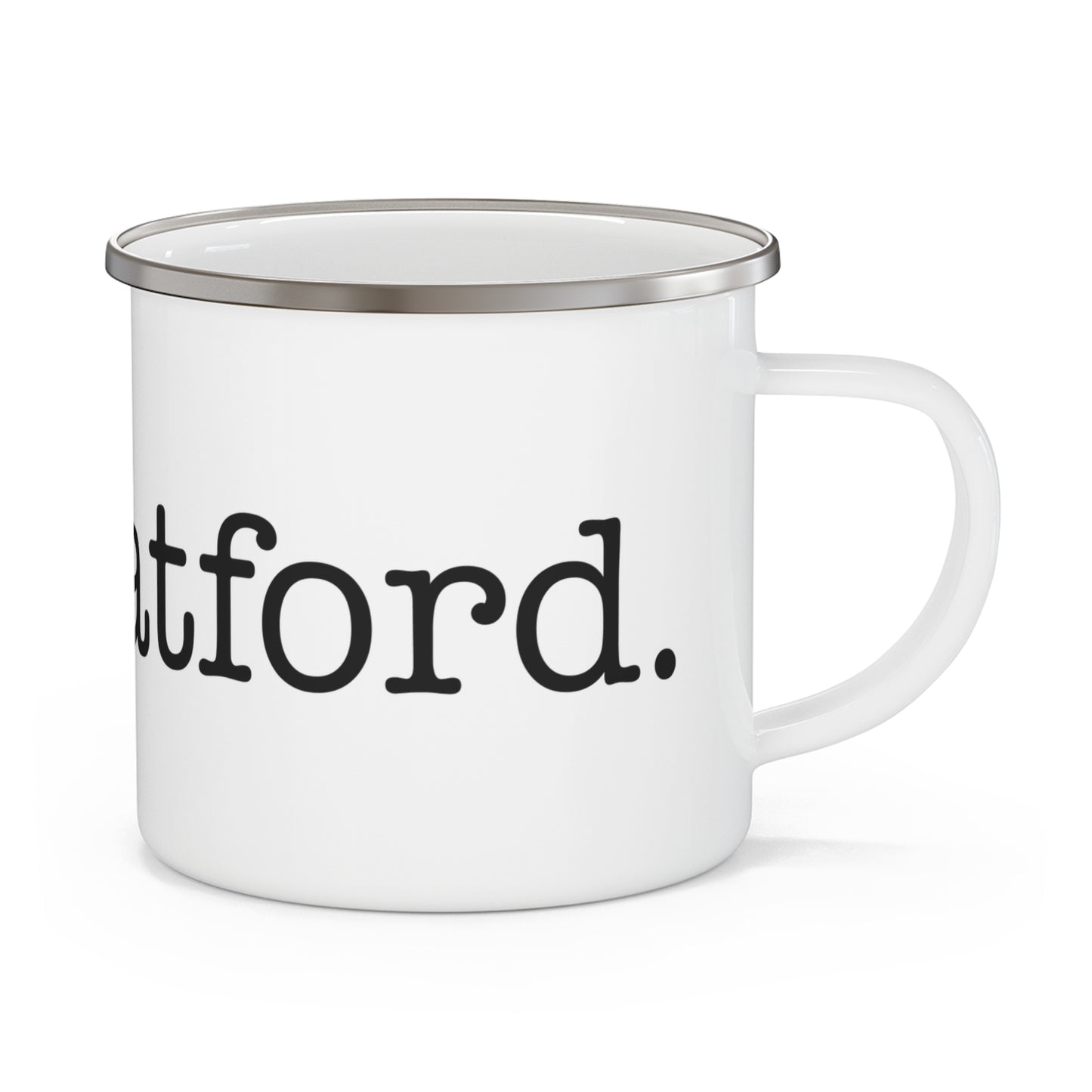 I Heart Stratford. Enamel Camping Mug