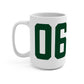 06351 Griswold Connecticut Zip Code Mug 15oz