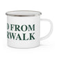 Just a kid from East Norwalk Enamel Camping Mug