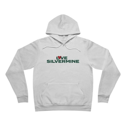 Love Silvermine Unisex Sponge Fleece Pullover Hoodie