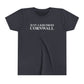 Just a kid from Cornwall Youth Short Sleeve T-Shirt