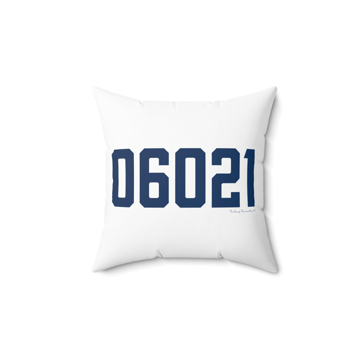 06021 Colebrook Connecticut Zip Code Polyester Square Pillow
