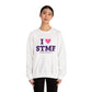 I Heart STMF Unisex Heavy Blend™ Crewneck Sweatshirt