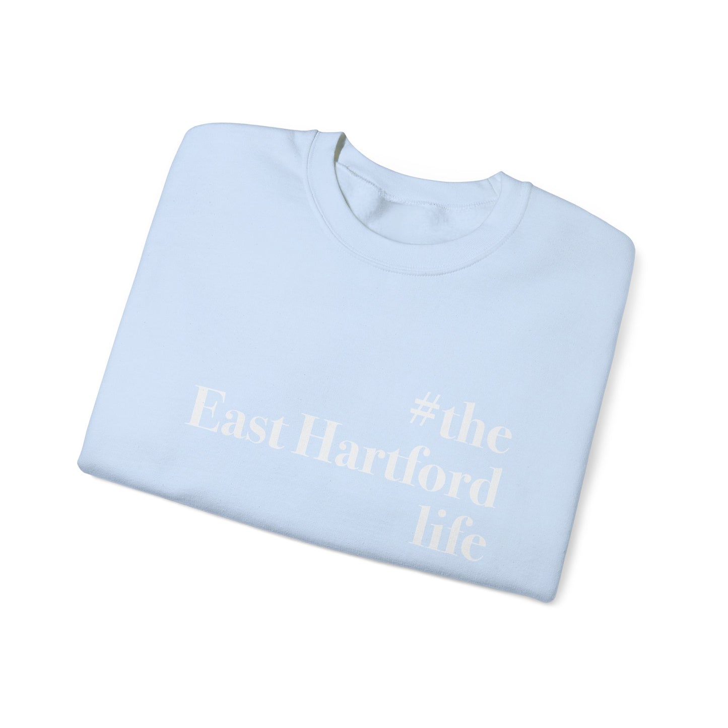 #theeasthartfordlife Unisex Heavy Blend™ Crewneck Sweatshirt