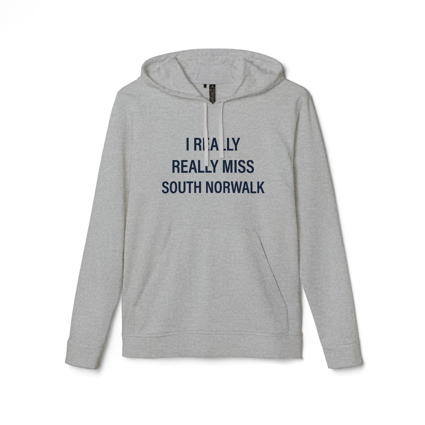 I Really Really Miss South Norwalk adidas Unisex Fleece Hoodie