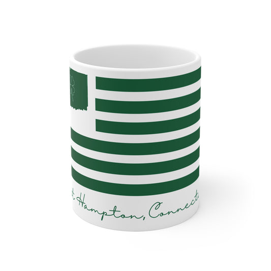 East Hampton Connecticut St. Patrick’s Day Flag Mug 11oz