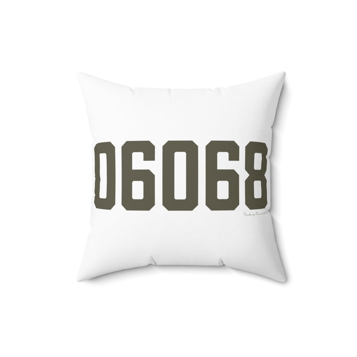 06068 Salisbury Connecticut Zip Code Polyester Square Pillow