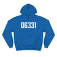 06331 Canterbury CT Zip Code Champion Hoodie