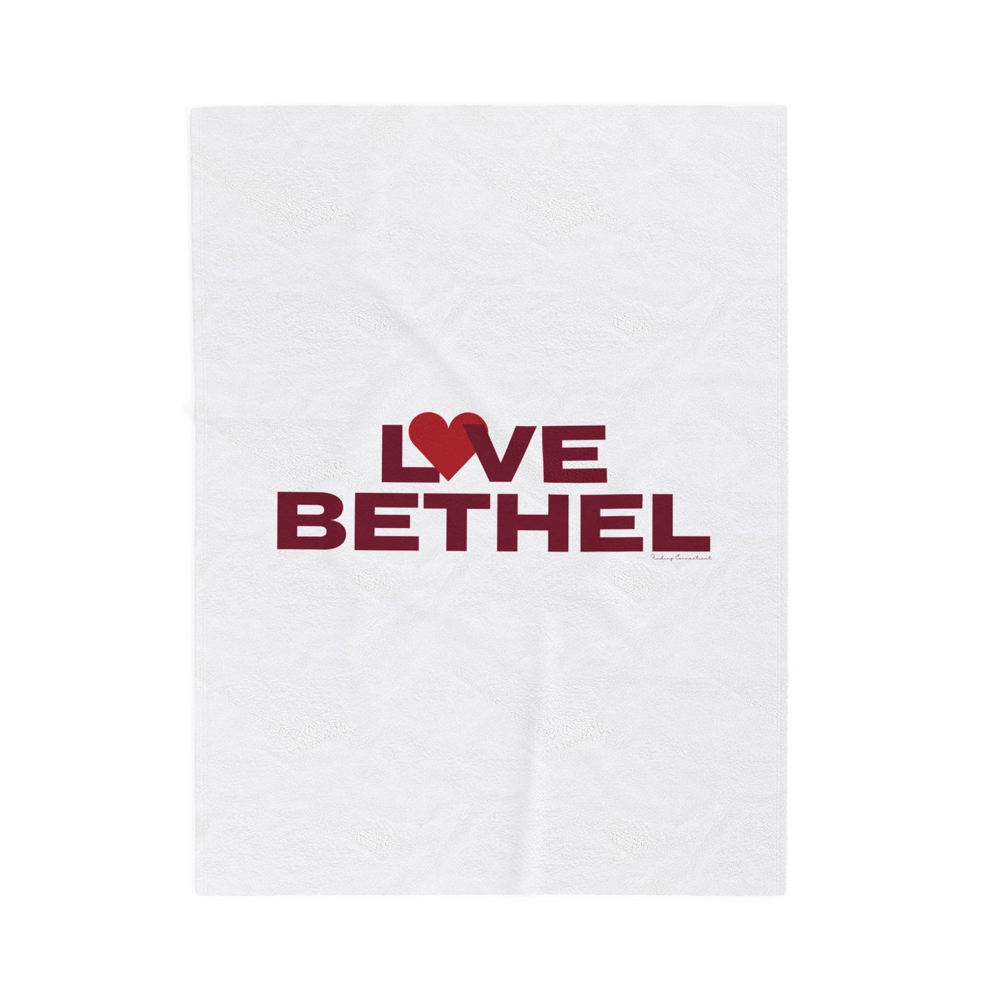 Love Bethel Velveteen Plush Blanket