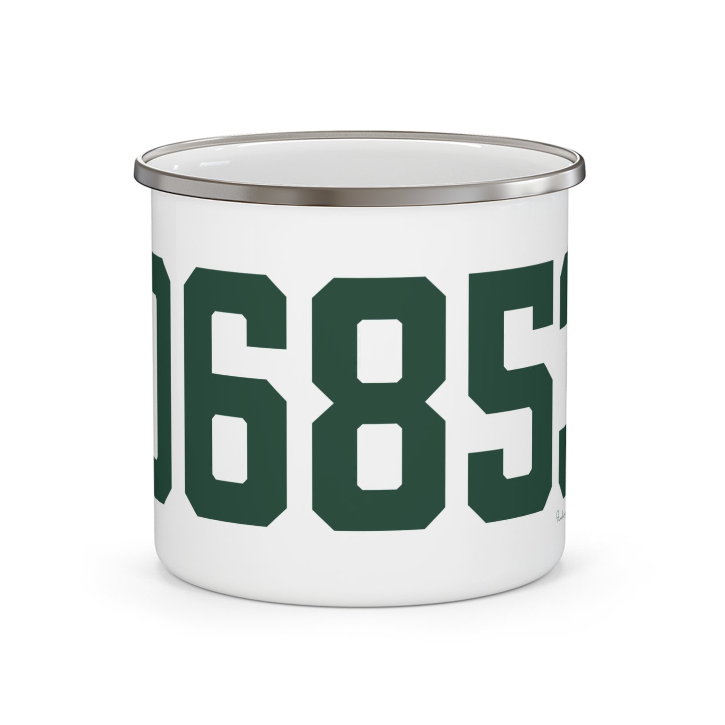 06853 Norwalk Connecticut Zip CodeEnamel Camping Mug