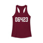 06423 East Haddam CT Zip Code Women's Ideal Racerback Tank Top