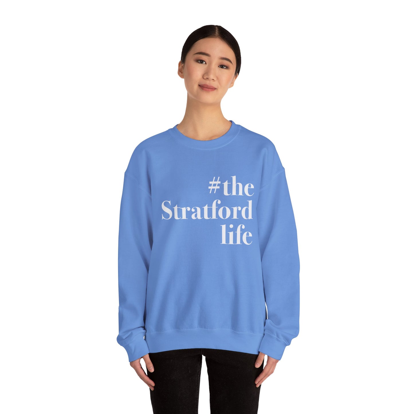 #thestratfordlife Unisex Heavy Blend™ Crewneck Sweatshirt