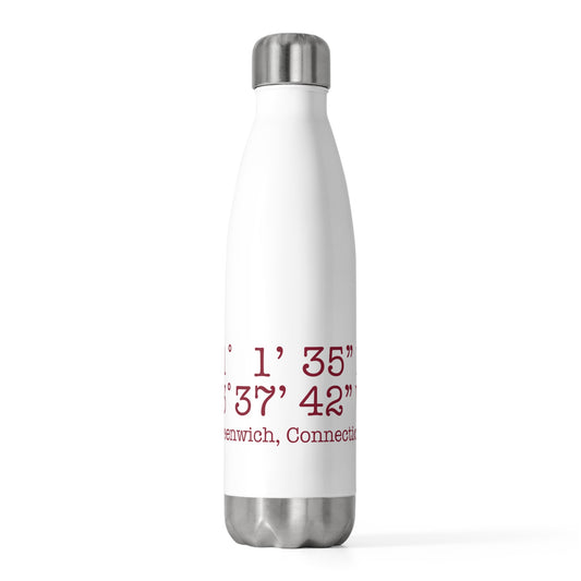 Greenwich Coordinates 20oz Insulated Bottle