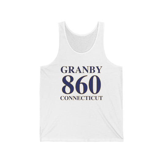 Granby 860 Connecticut Unisex Jersey Tank Top