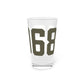 06068 Salisbury Connecticut Zip Code Pint Glass, 16oz