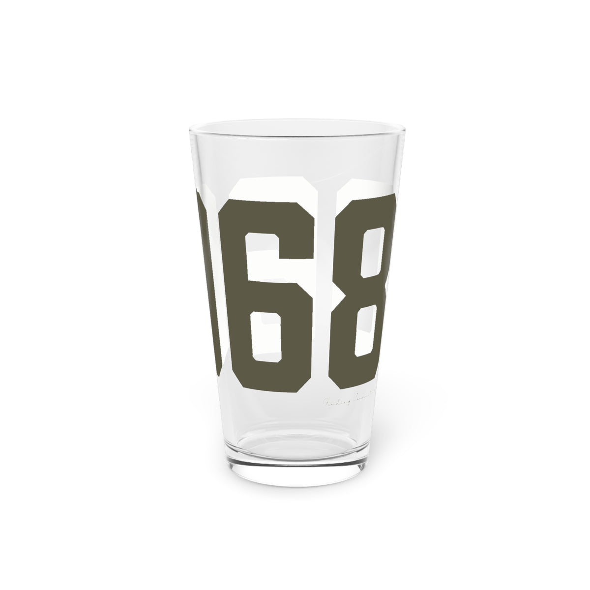 06068 Salisbury Connecticut Zip Code Pint Glass, 16oz