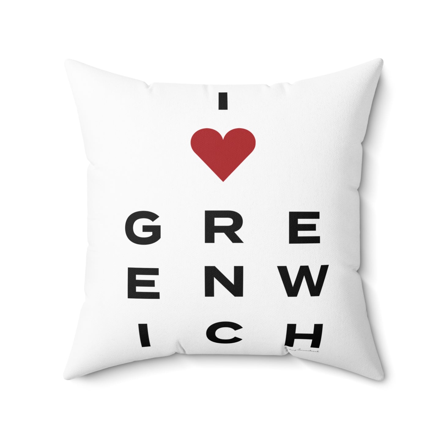 Greenwich Vision Spun Polyester Square Pillow