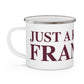 Just a kid from Franklin Enamel Camping Mug