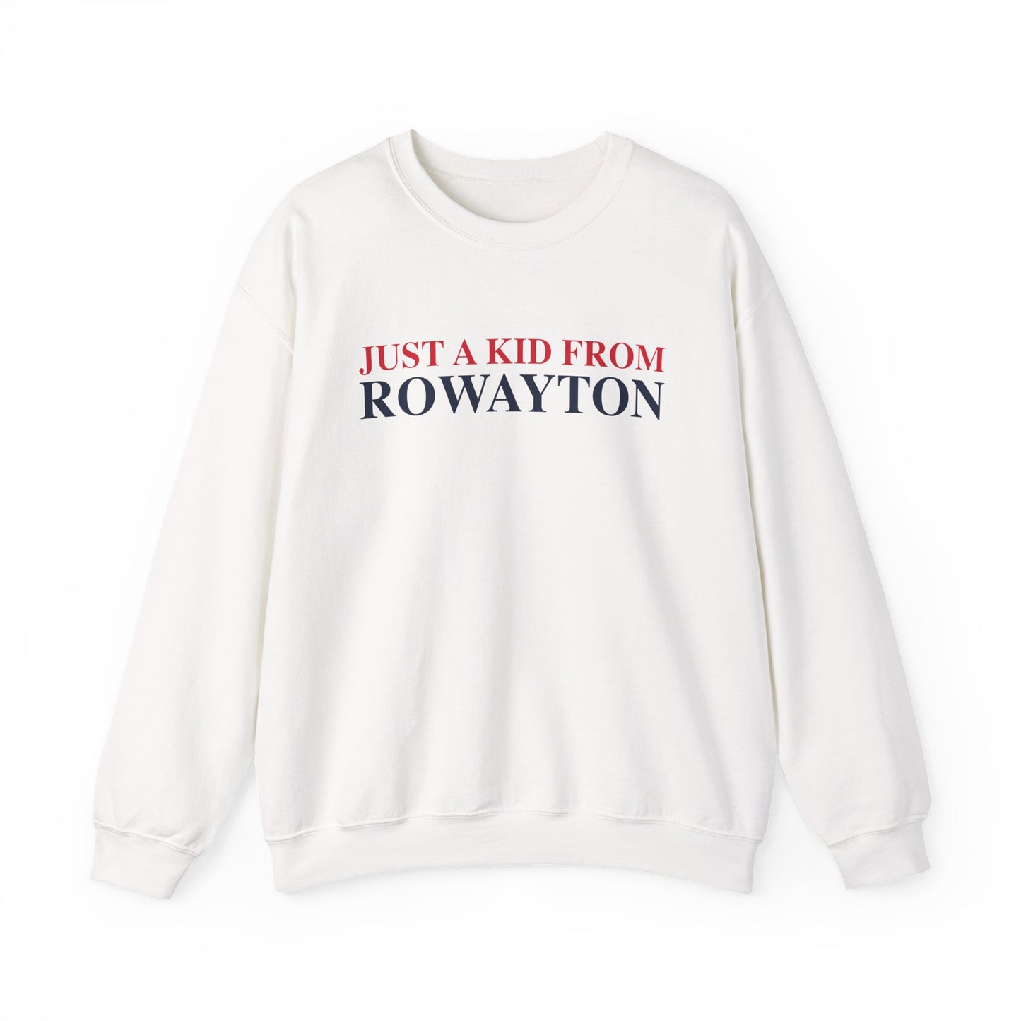 Just a kid from Rowayton Unisex Heavy Blend™ Crewneck Sweatshirt