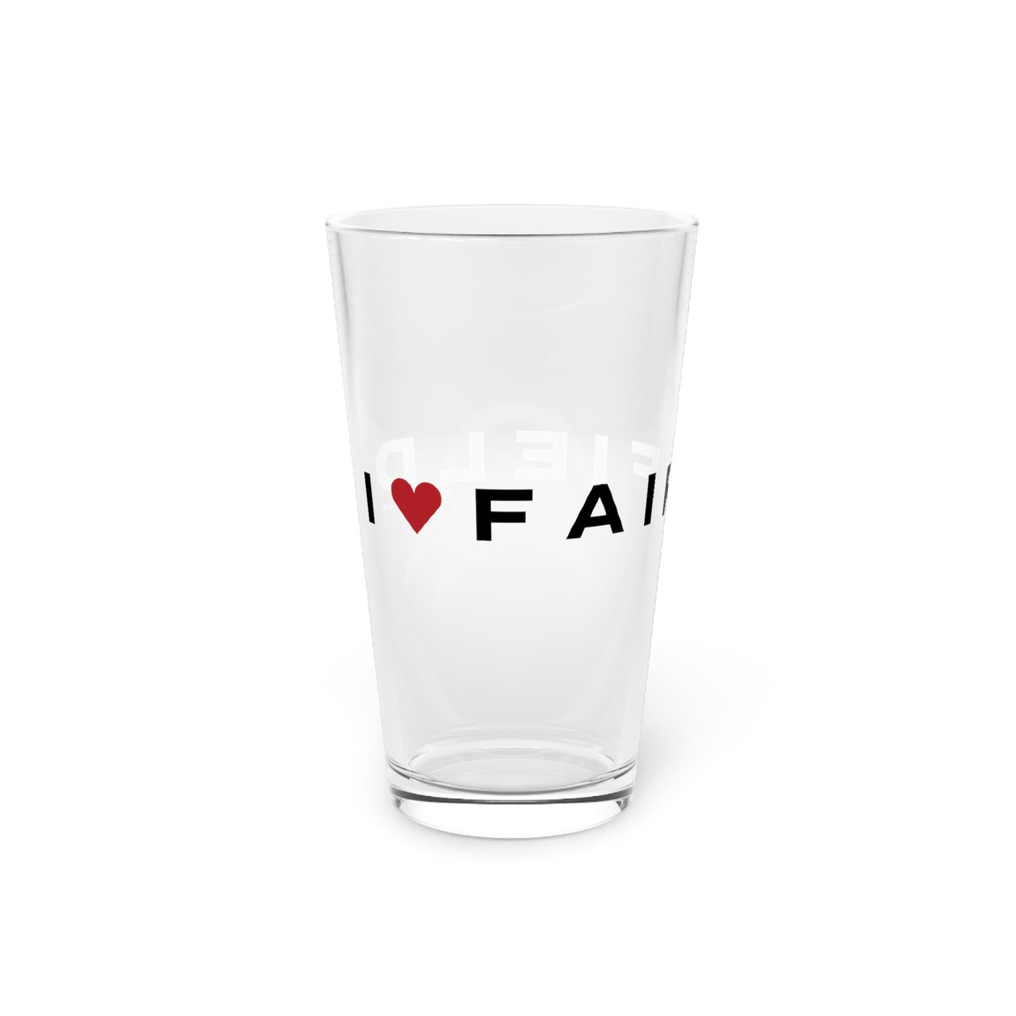 Fairfield Vision Pint Glass, 16oz