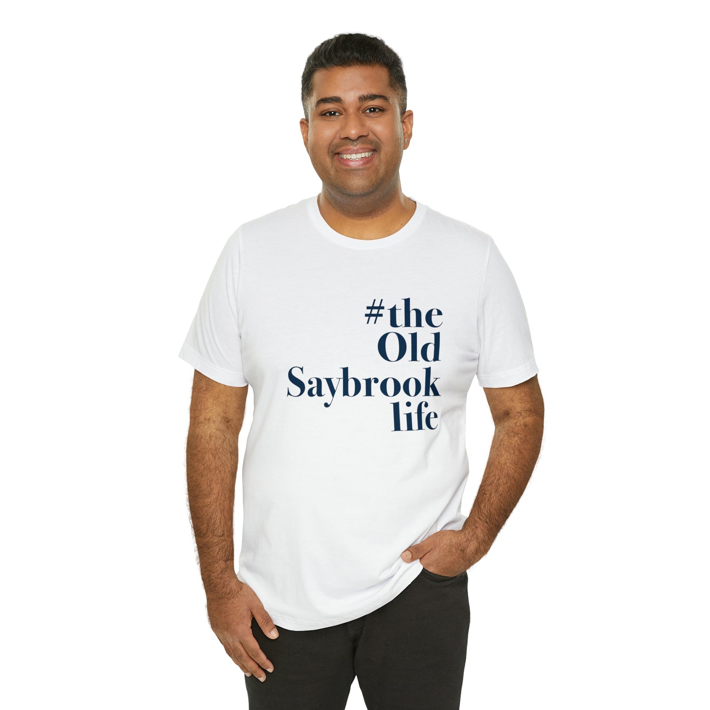 #theoldsaybrooklife Unisex Jersey Short Sleeve T-Shirt