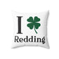 I Clover Redding Spun Polyester Square Pillow