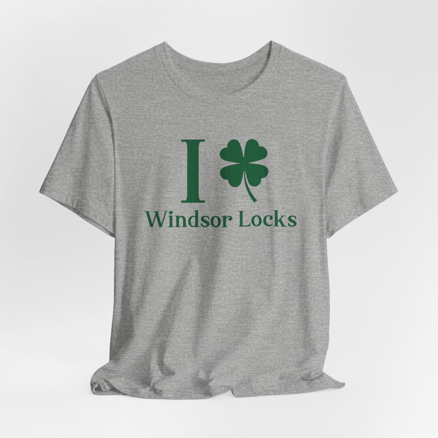 I Clover Windsor Locks Unisex Jersey Short Sleeve T-Shirt