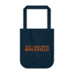 Just a kid from Ridgefield Organic Canvas Tote Bag