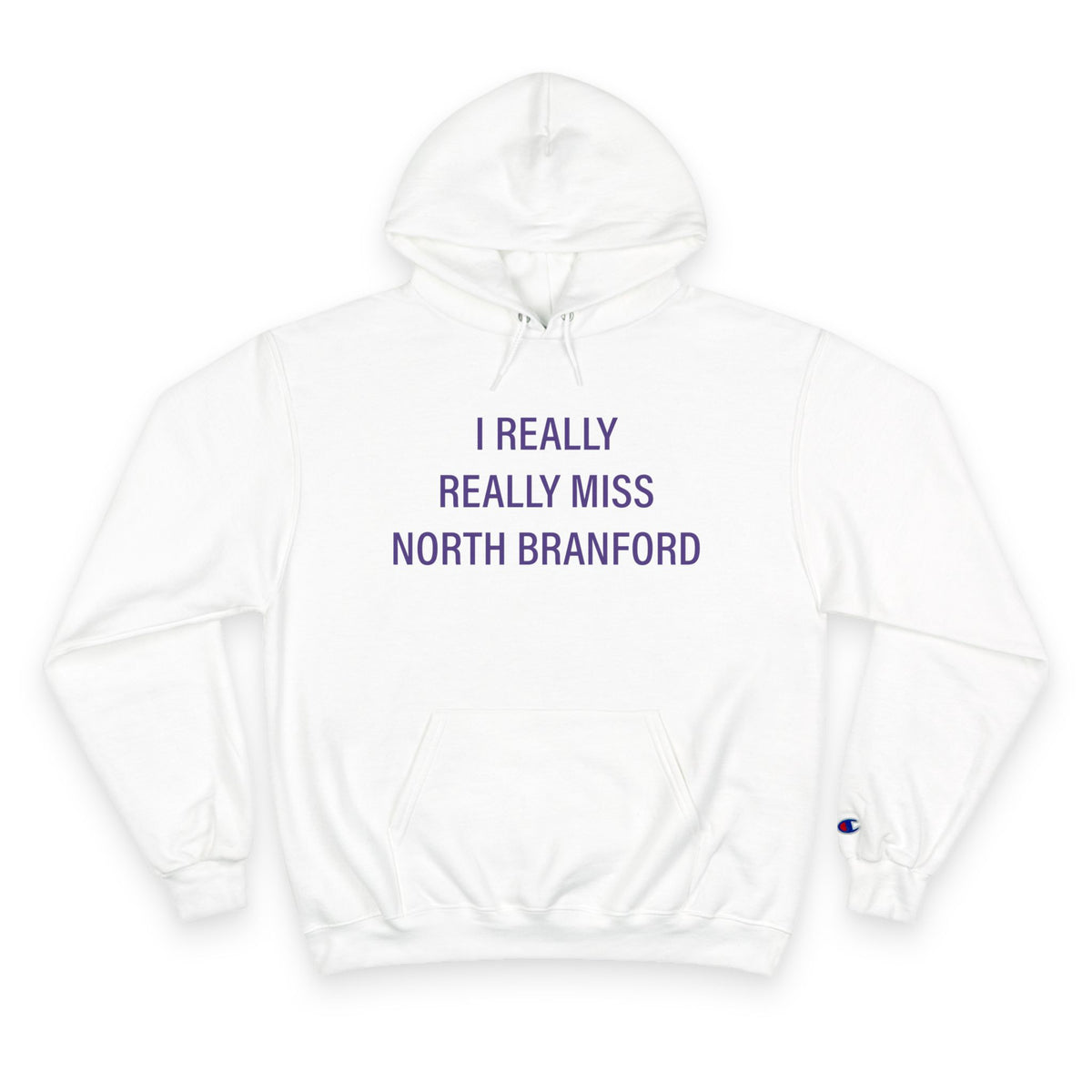 I Really Really Miss North Branford Champion Hoodie